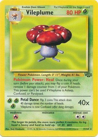 Vileplume (31) (031/64) - J  - Rare - Unlimited
