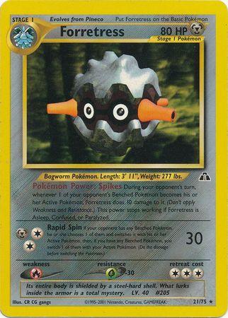 Forretress (21) (021/75) - ND  - Rare - Unlimited