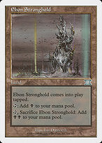 Ebon Stronghold (6ED-324) - uncommon