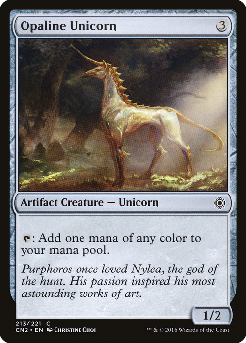 Opaline Unicorn (CN2-213) - common - Foil