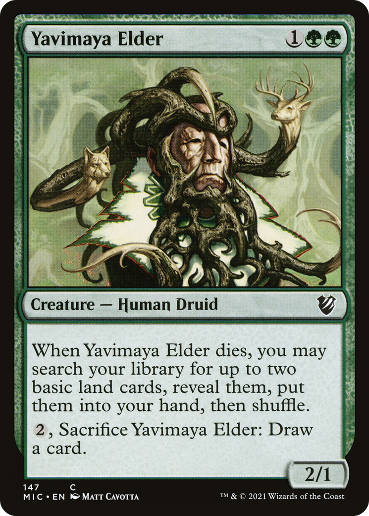 Yavimaya Elder (MIC-147) - common