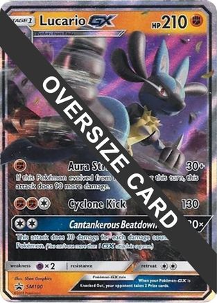 Lucario GX (SM100) - JC  - Promo - Holofoil