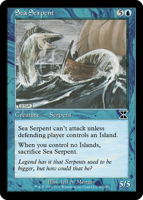 Sea Serpent (ME4-060) - common