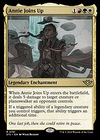 Annie Joins Up (OTJ-191) - rare - Foil
