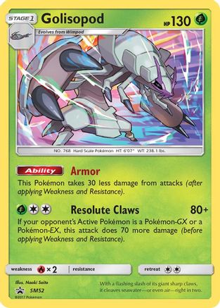 Golisopod (SM52) - SP  - Promo - Holofoil