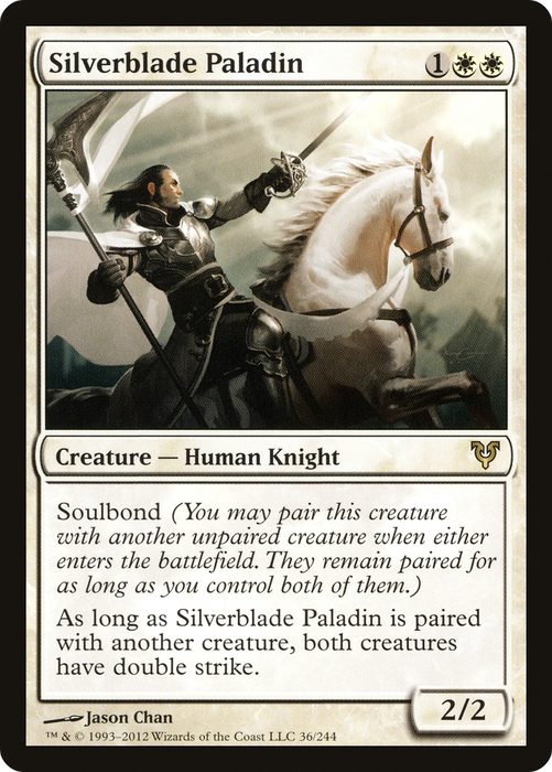 Silverblade Paladin (AVR-036) - rare