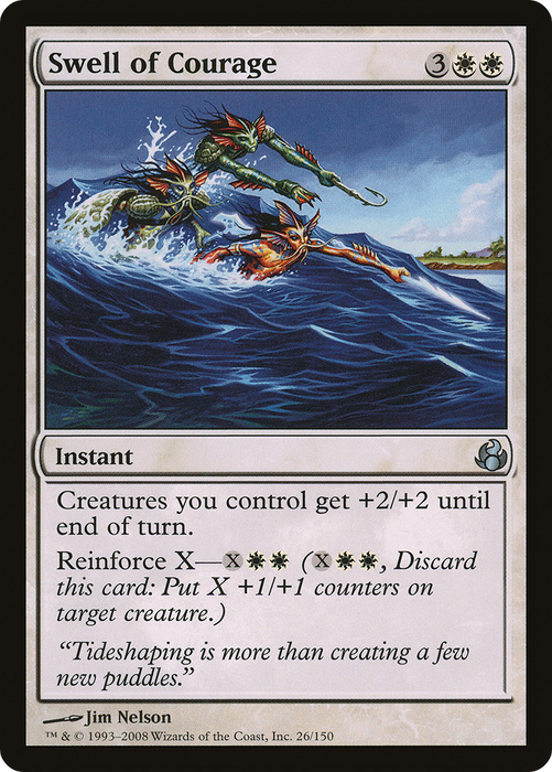 Swell of Courage (MOR-026) - uncommon - Foil