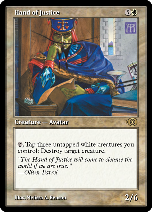 Hand of Justice (PRM-223) - rare - Foil