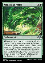 Monstrous Vortex (MH3-162) - uncommon - Foil