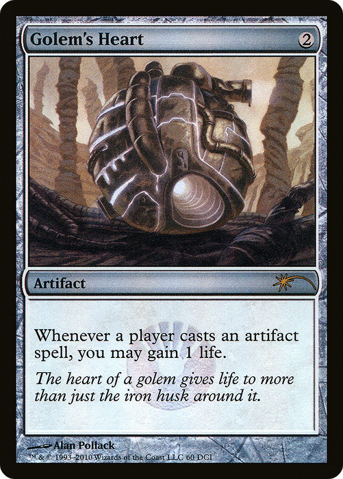 Golem's Heart (WPN-060) - rare - Foil