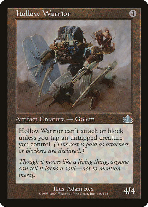 Hollow Warrior (PCY-138) - uncommon - Foil