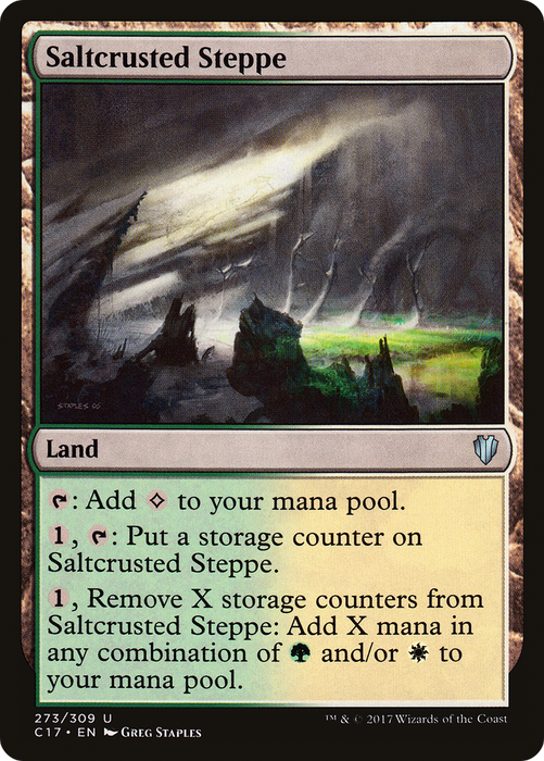 Saltcrusted Steppe (C17-273) - uncommon