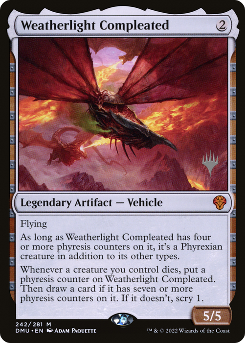 Weatherlight Compleated (PPDMU-242P) - mythic - Foil