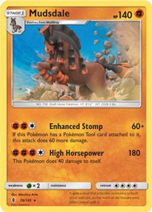 Mudsdale (076/145) - DE  - Rare