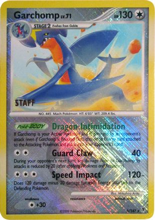 Garchomp (005/147) - LCC  - Promo - Reverse Holofoil