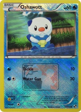 Oshawott (027/114) - LCC  - Promo - Reverse Holofoil