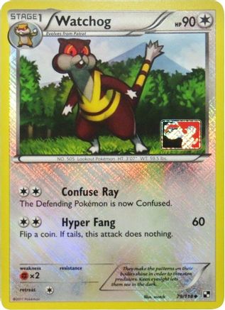 Watchog (079/114) - LCC  - Promo - Reverse Holofoil