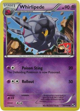 Whirlipede (053/114) - LCC  - Promo - Reverse Holofoil