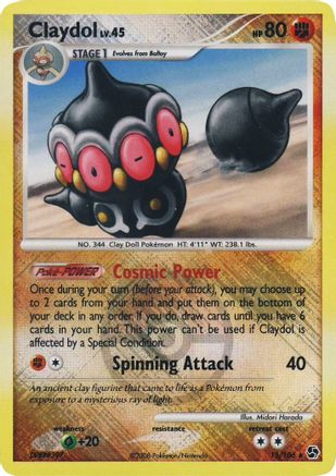 Claydol (015/106) - LCC  - Promo - Reverse Holofoil