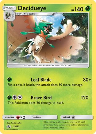 Decidueye (SM55) - SP  - Promo - Holofoil
