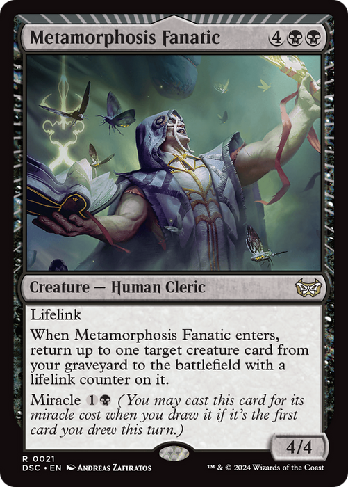 Metamorphosis Fanatic (DSC-021) - rare: (miracle)