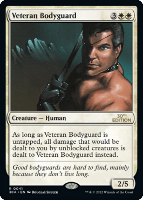 Veteran Bodyguard (30A-041) - rare