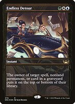 Endless Detour (SNC-370) - rare: (Showcase) - Foil