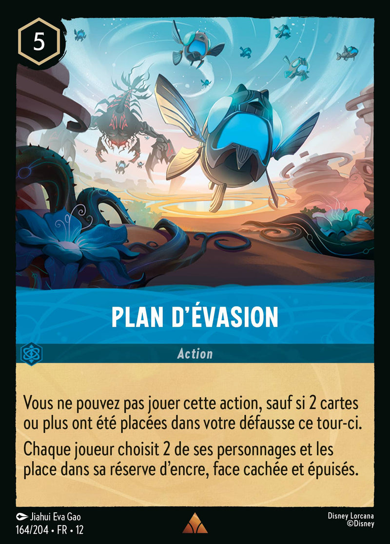 Plan d'évasion