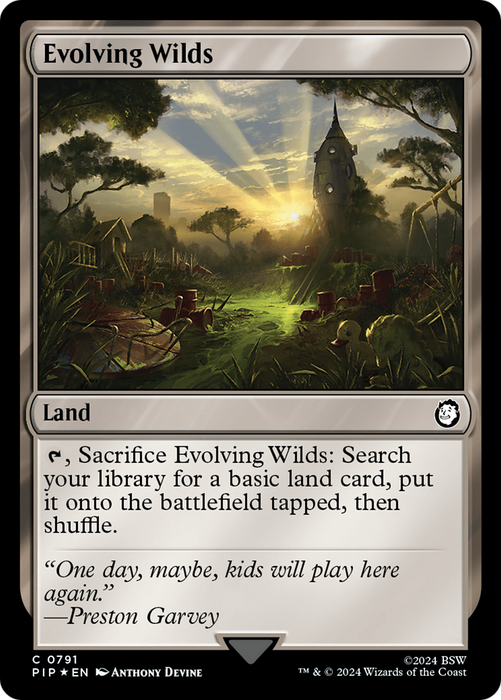 Evolving Wilds (PIP-791) - common - Foil