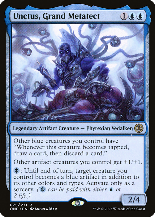 Unctus, Grand Metatect (ONE-075) - rare - Foil
