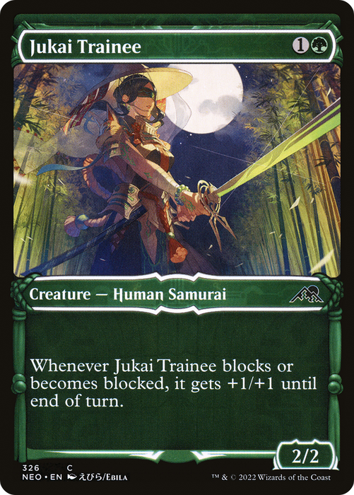 Jukai Trainee (NEO-326) - common: (Showcase) - Foil