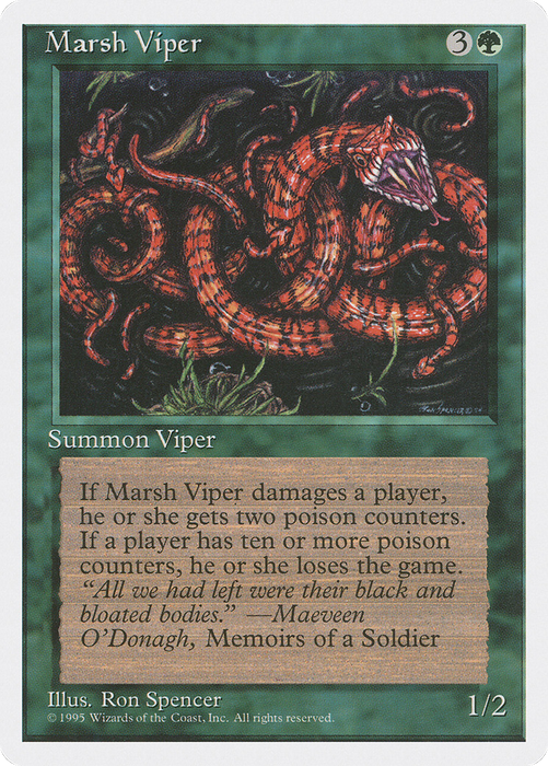 Marsh Viper (4ED-263) - common