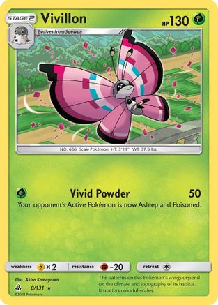Vivillon (008) - SFL  - Rare