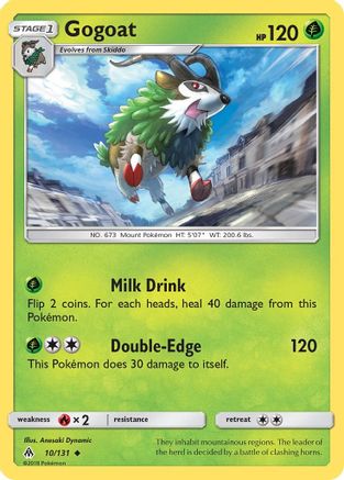 Gogoat (010) - SFL  - Uncommon - Reverse Holofoil