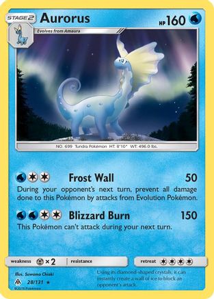 Aurorus (028/131) - SFL  - Holo Rare - Holofoil