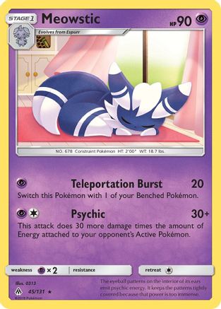 Meowstic (045/131) - SFL  - Rare