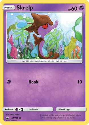 Skrelp (052) - SFL  - Common - Reverse Holofoil