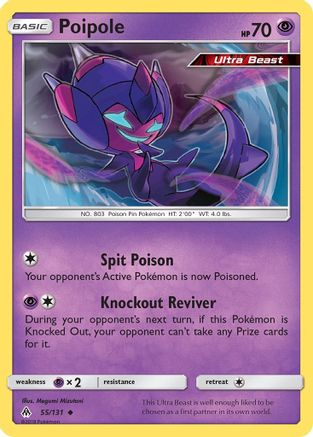 Poipole (055/131) - SFL  - Uncommon - Reverse Holofoil