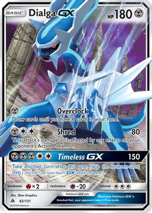 Dialga GX (082/131) - SFL  - Ultra Rare - Holofoil