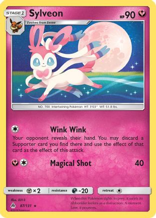 Nymphali (087/131) - SLI  - Rare - Reverse Holofoil