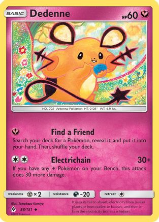 Dedenne (088/131) - SFL  - Uncommon - Reverse Holofoil