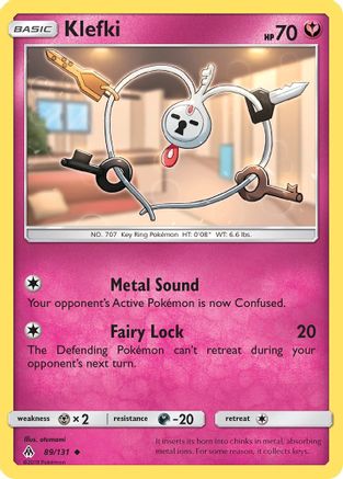 Klefki (089/131) - SFL  - Uncommon - Reverse Holofoil