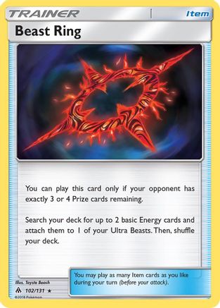Beast Ring (102/131) - SFL  - Rare