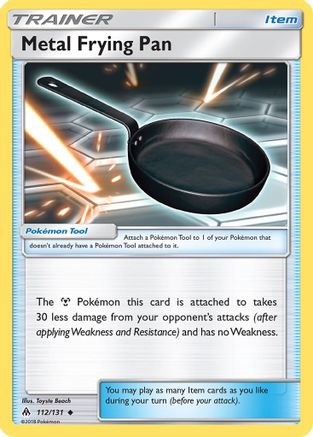 Metal Frying Pan (112/131) - SFL  - Uncommon - Reverse Holofoil