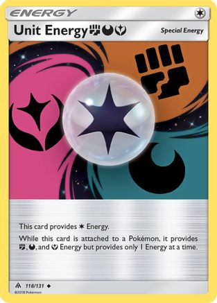 Unit Energy FDY (118/131) - SFL  - Uncommon - Reverse Holofoil