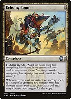 Echoing Boon (CN2-003) - uncommon: (draft) - Foil