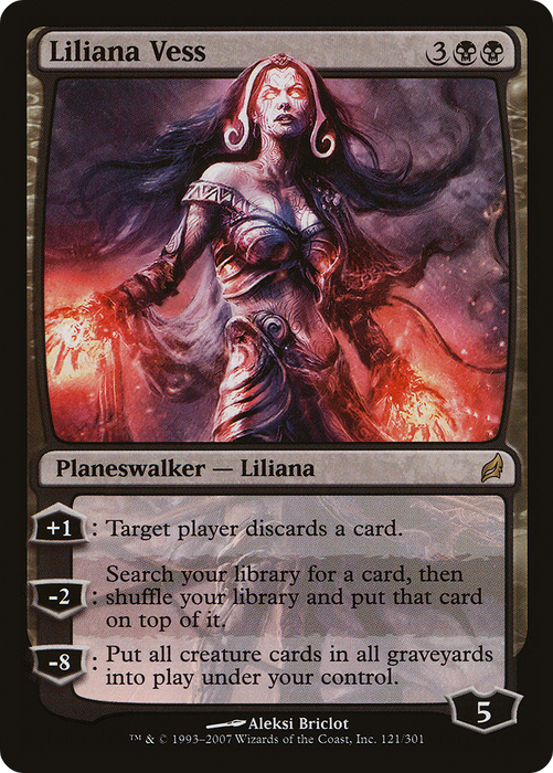 Liliana Vess (LRW-121) - rare - Foil