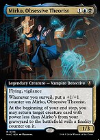 Mirko, Obsessive Theorist (MKC-316) - mythic: (Extended Art) - Foil