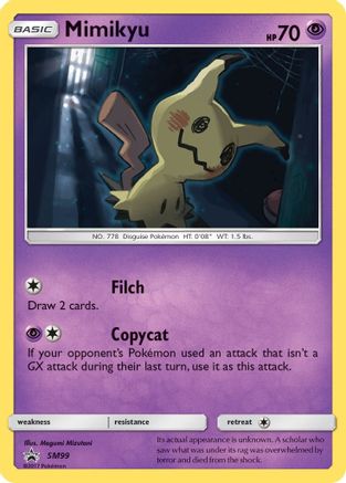 Mimikyu (SM99) - SP  - Promo - Holofoil