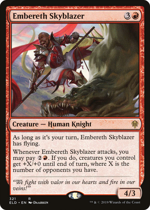 Embereth Skyblazer (ELD-321) - rare